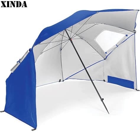 New Outdoor Beach Large Parasol Beach Umbrella Sport Portable All