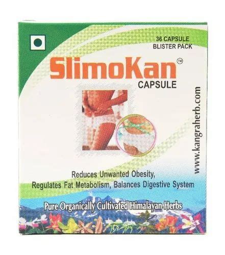 herbal weight loss capsules slimokan cap kangra herb private limited at rs 1252 pack in new delhi
