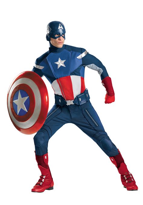 Avengers Replica Captain America Costume Halloween Costume Ideas 2023