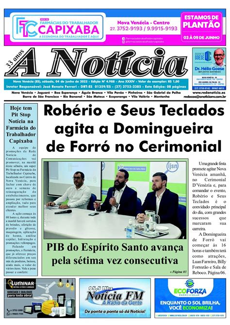 Calaméo Jornal A Notícia Edição 4988