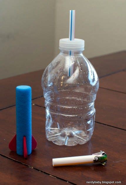 Nerdy Science Homemade Squeeze Rocket Launchers Rockets For Kids
