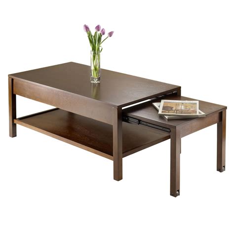 Coffee table features choose a coffee table that fits your style and your needs. 94856- Brandon Expandable Coffee Table, Living Room ...