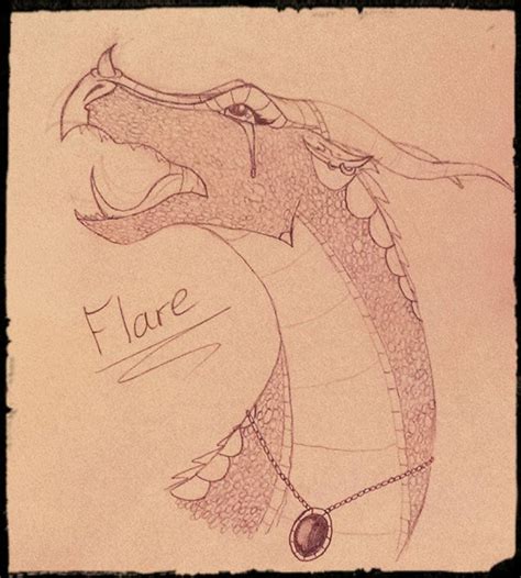 Flare The Skywing By Spudbollercreations On Deviantart Wings Of Fire