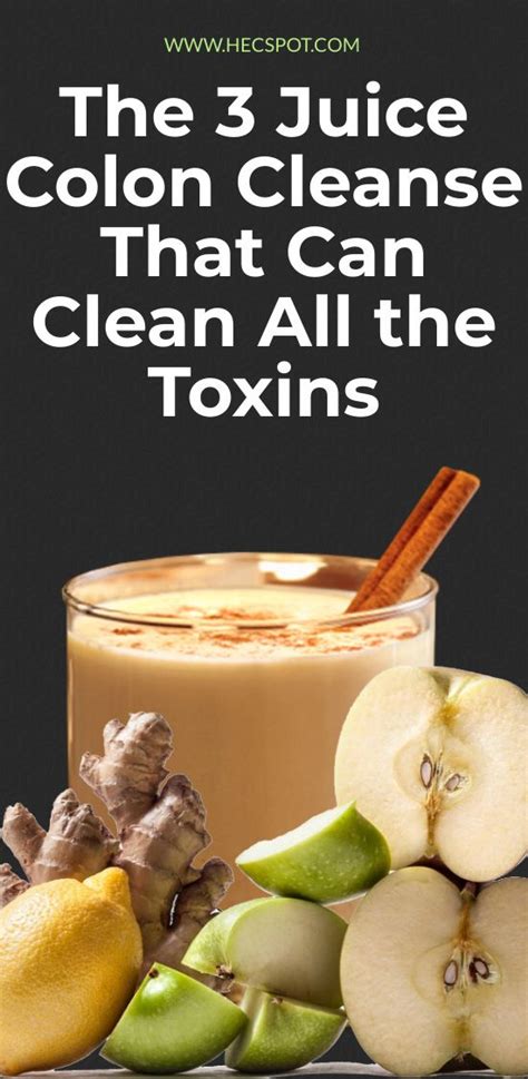 The 3 Juice Colon Cleanse That Can Clean All The Toxins Out Of Your