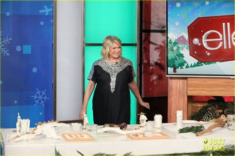 Martha Stewart Teaches Ellen Holiday Crafts And Cocktails Watch Here