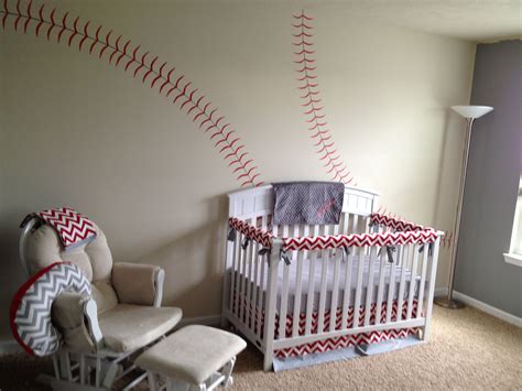 Pin By Amy Farmer On Baby Baby Baby Baseball Nursery Boy Room