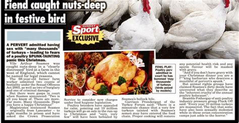 Anorak News Man Has Sex With Christmas Turkey Is Nothing Safe