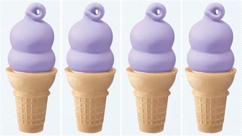 Dairy Queen S New Fruity Blast Dipped Cone Is A Purple Springtime Treat