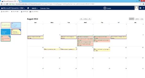 Dynamics Crm Calendar Solution Mscrm Guru