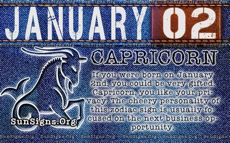 January 2 Birthday Horoscope Personality | Sun Signs