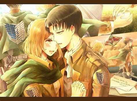 Levi And Petra Ral Levi And Petra Attack On Titan Levi Attack On