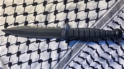 Ontario Knife Company 8686 Spec Sp15 Lsa Fixed 6 14 Blade Youtube