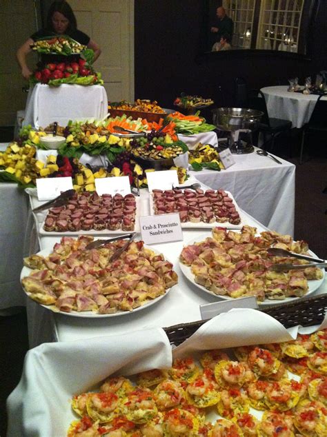 The heavy horderves was provided by the venue and was delicious. Californos Heavy Hors d' oeuvres Buffet | Buffet wedding ...