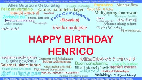 Henrico Languages Idiomas Happy Birthday Youtube