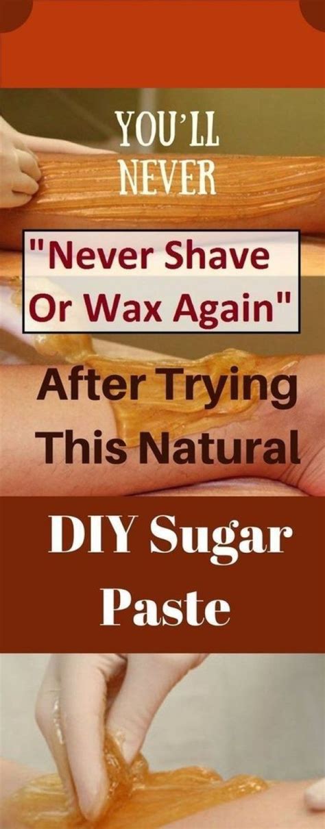 waxing with sugar paste the recipe and procedure sugar wax diy hair removal diy natural diy