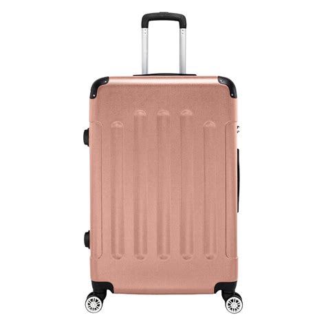 Ubesgoo 3pcs Luggage Set Bag Abs Trolley Hard Shell Suitcase Travel W
