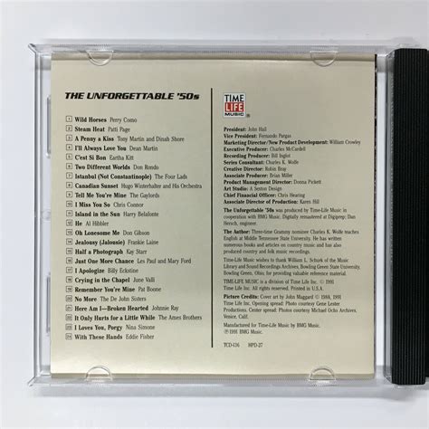 Your Hit Parade The Unforgettable 50s Cd Time Life Ebay