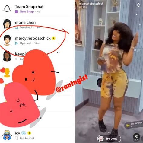 mercy eke finally becomes the first nigerian reality show celebrity verified by snapchat