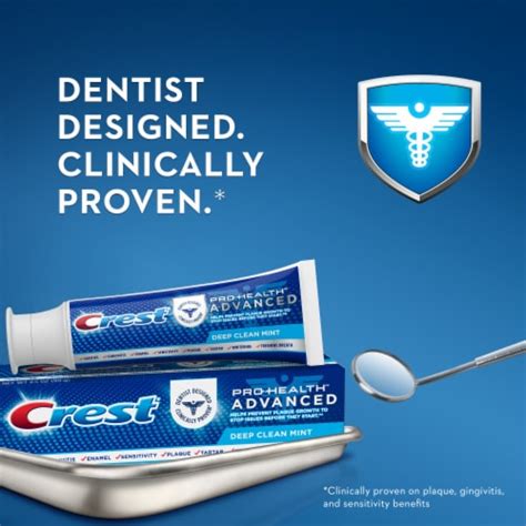 Crest Pro Health Advanced Deep Clean Mint Toothpaste Oz Fred Meyer