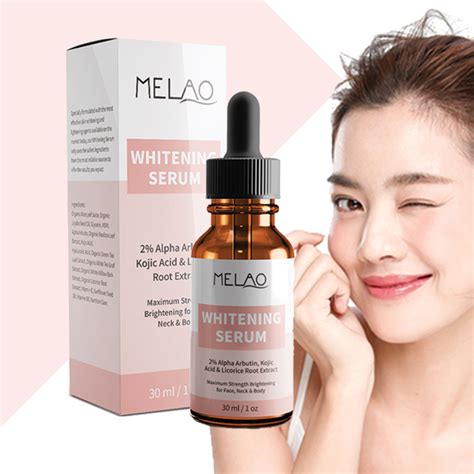 Best Skin Whitening Bleaching Serum 30ml Melao Skin