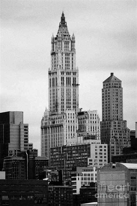 Top Of The Woolworth And Transportation Building 233 Broadway New York