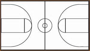 Free Basketball Court Template Printable Templates