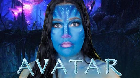 Avatar Makeup Look Youtube