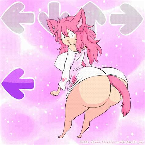 Rule Dev Girls Animated Ass Ass Expansion Barefoot Breast Expansion Breasts Cat Ears Cat