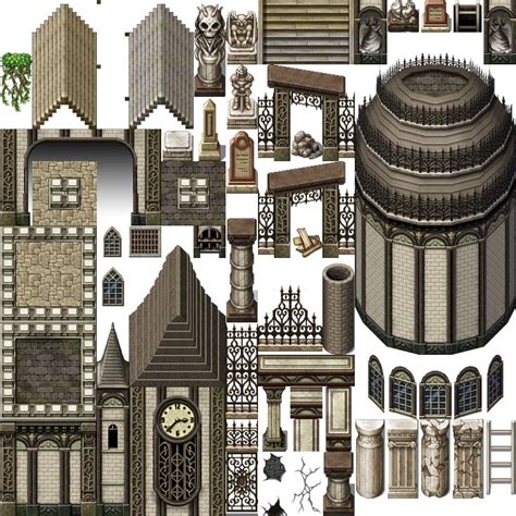 Image Result For Rpg Maker Tilesets Diseño De Juegos Diseño De