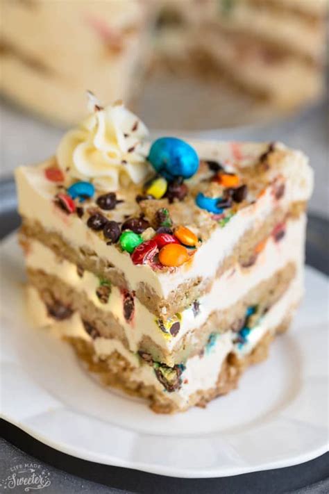 To make these easy drop biscuit recipe, i use an ice cream scoop to drop balls of dough onto a baking tray. No Bake Monster Cookie Icebox Cake + VIDEO - Life Made Sweeter