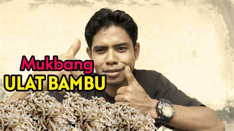 Mukbang Ulat Bambu Tanpa Bumbu Youtube