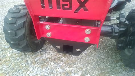 Mahindra Max Front Receiver Hitch Earth And Turf Attachment