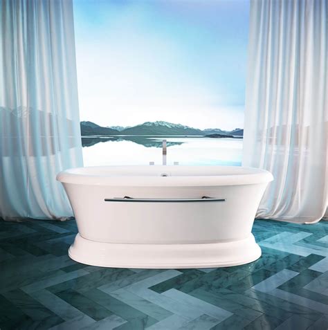 If you're considering purchasing a whirlpool tub, you've probably already been convinced of their awesomeness. Master Bath Freestanding Tub - Bainultra Naos 7240 Air Jet ...