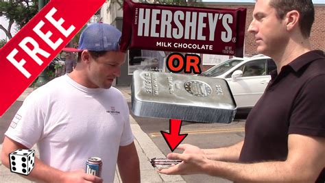 People Choose Free Candy Bar Over Free 10 Oz Silver Bar Worth 200 In