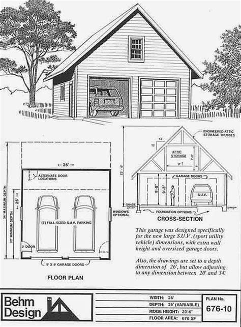 Garage Plans Blog Behm Design Garage Plan Examples Garage Plans