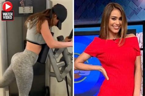 Yanet Garcia Instagram Worlds Hottest Weather Girl Stuns In Workout Vid Daily Star