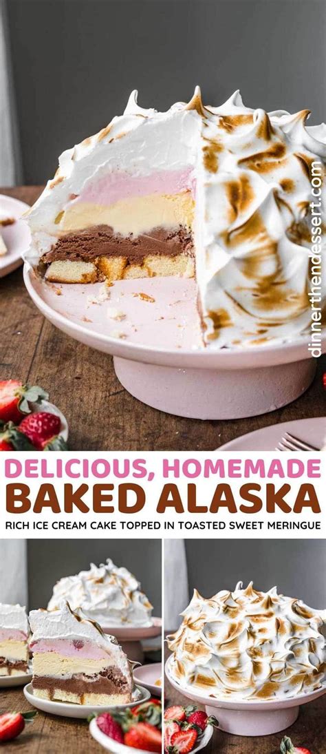 Baked Alaska Is A Show Stopping Dessert The Rich Ice Cream Cake With