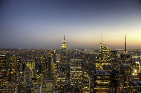Filenew York City At Sunset In Hdr Wikimedia Commons