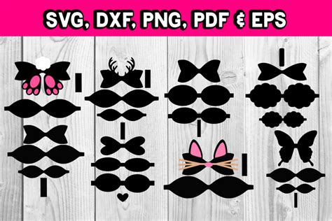 Hair Bows Templates