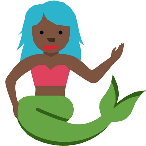 dark skinned woman with mermaid tail svg file rawsvg