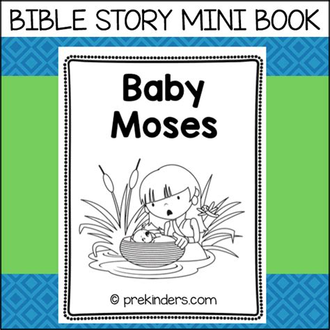 Baby Moses Christian Preschool Activities Prekinders