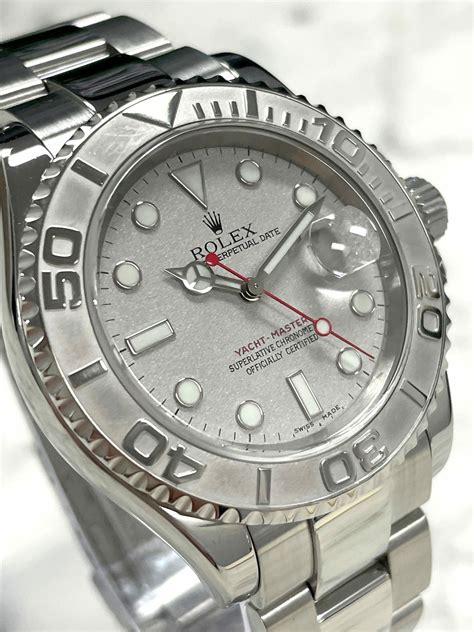 Rolex 16622 Yachtmaster Stainless Steel Silver Dial 40mm 2006