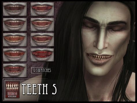 My Sims 4 Blog Makeup Teeth