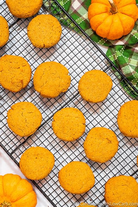 Softest Low Carb Keto Pumpkin Cookies Recipe W Sugar Free Icing