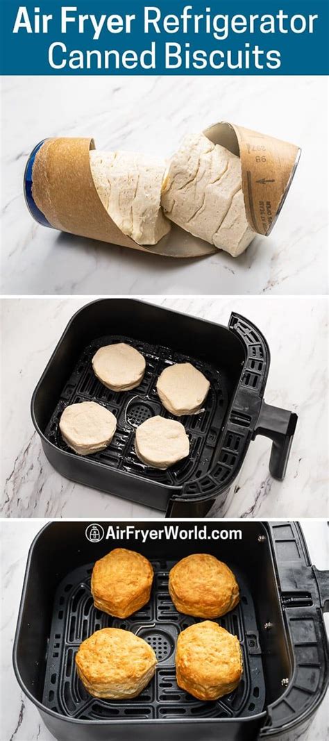 Air Fryer Canned Biscuits With Refrigerated Dough Air Fryer World Recipe Air Fryer Recipes