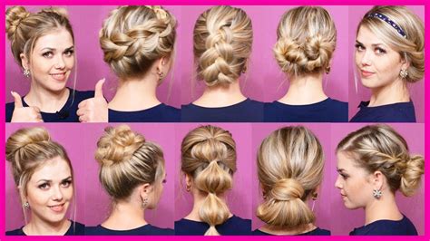 10 Simple And Beautiful Hairstyles For Everyday 😍 Easy Hairstyles For