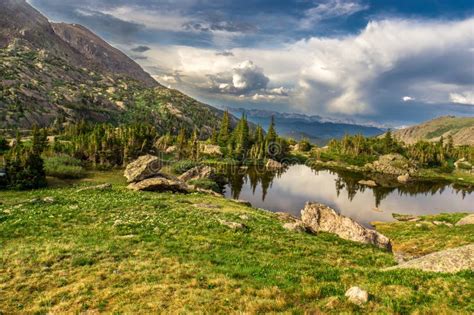 Rocky Mountain Landscape In Colorado Usa Stock Image Image Of