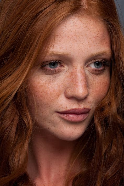 Cintia Dicker Red Hair Freckles Redheads Freckles
