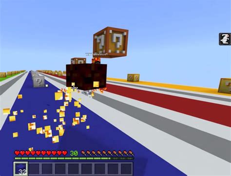 Lucky Blocks Race Map Minecraft Pe Bedrock Maps