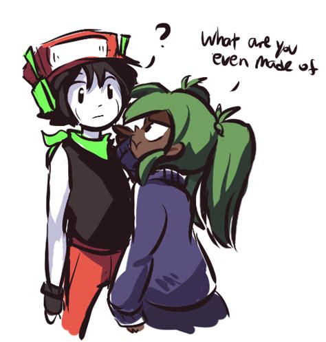 Quote And Sue By Nightmargin On Deviantart Cave Story Story Drawing Robot Art